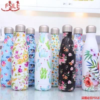 3505007501000ml stainless steel beer tea coffee thermos bottle travel sport gym drink bottle keep hot and cold insulated cup