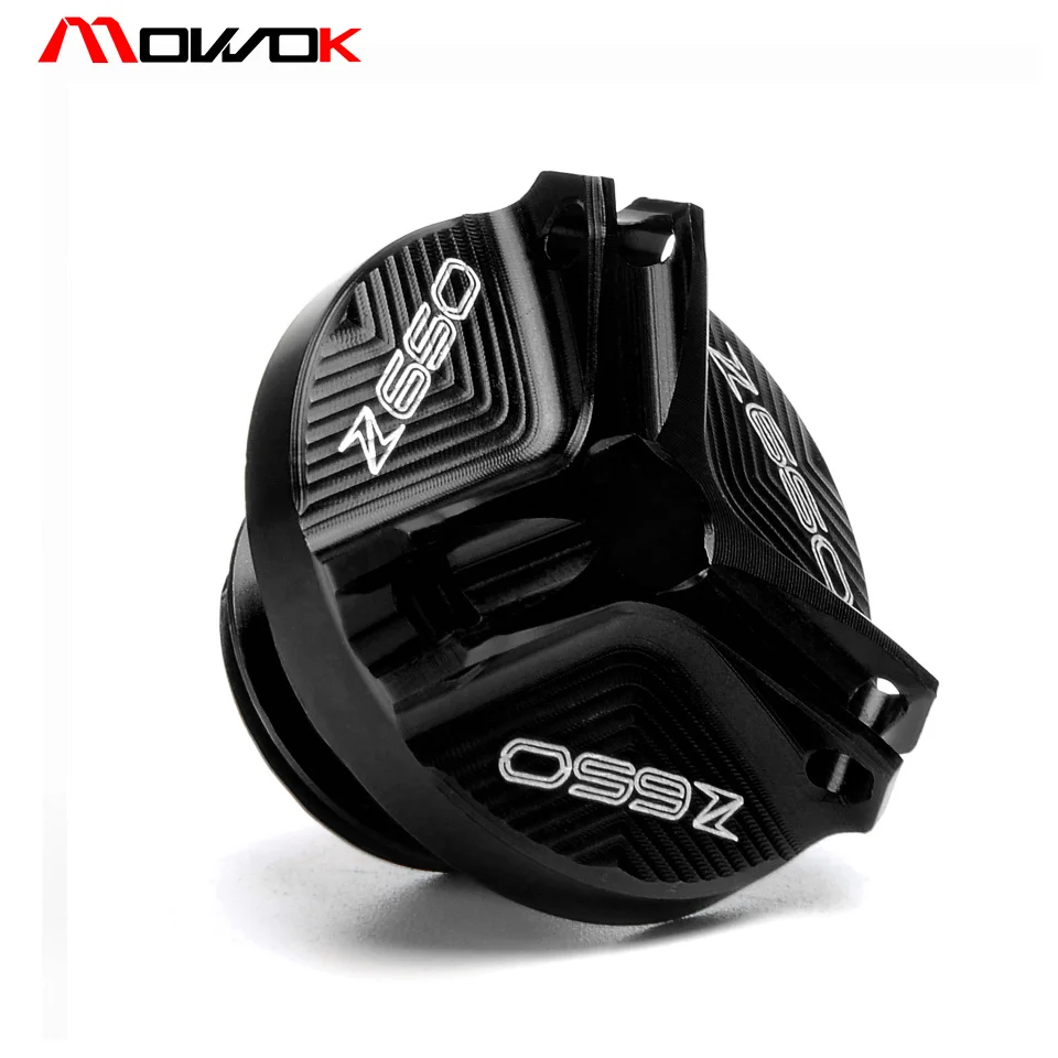 Винт крышки фильтра масла двигателя мотоцикла M20 * 2 5 для KAWASAKI Z650 2017 2018 2019 2020