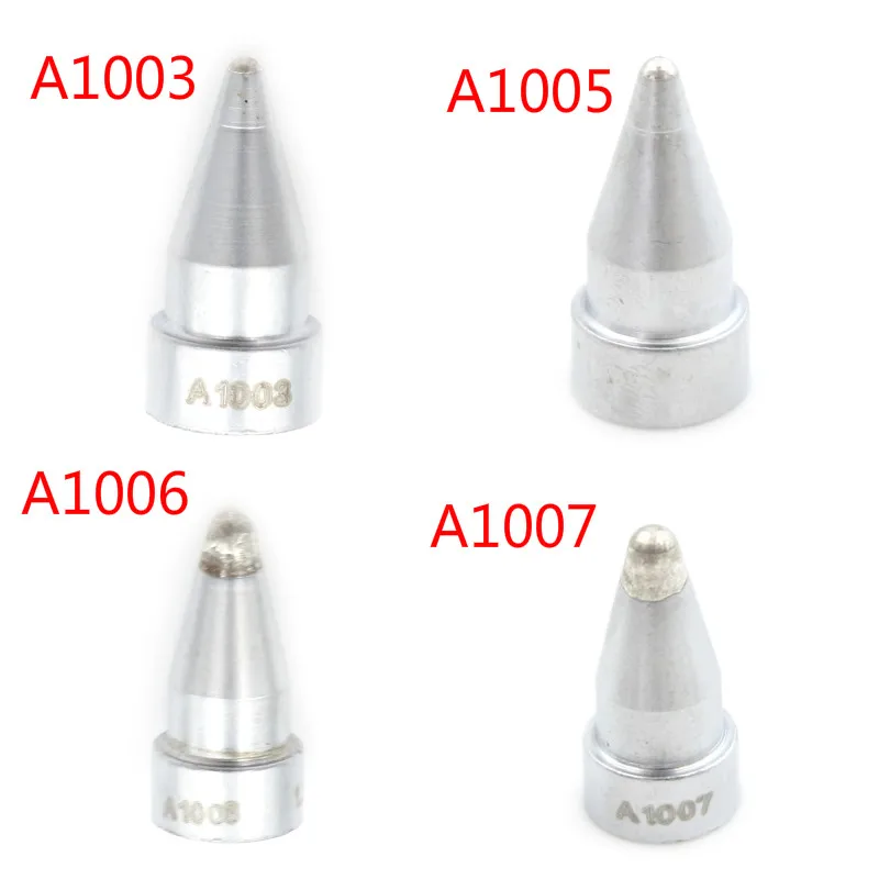 Наконечник для припоя A1007 A1003 A1005 A1006 без поводка Hakko 802 808 809 807 817 сменный распайный