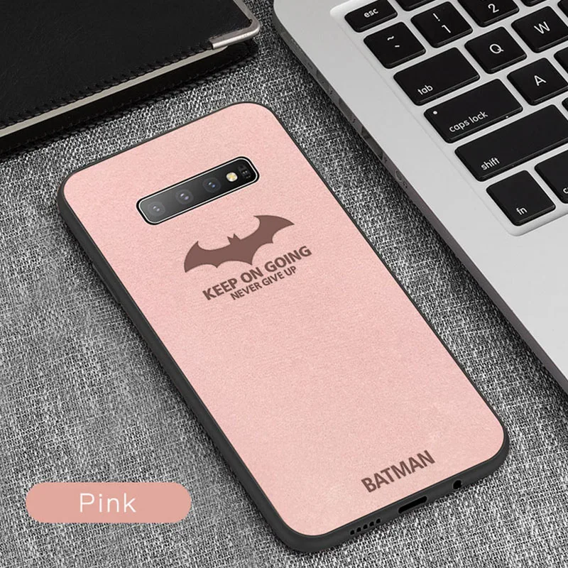 Design 10 Роскошные Бэтмен поворот Меховой чехол для телефона для samsung Galaxy S10 e 5G S9 S8 Plus Note 10 9 8 ультра-тонкий автомобильный кожаный защитный корпус - Цвет: Design 10