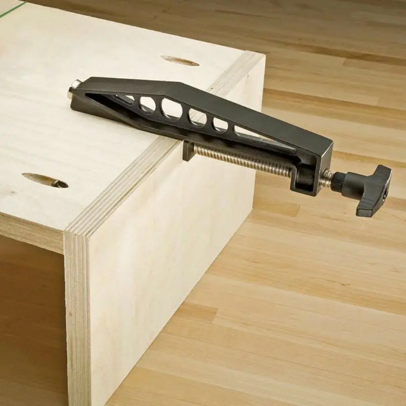 Специальный фиксированный зажим для отверстий под наклоном деревообработки