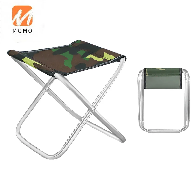 

Luxury Folding Stool Outdoor Camp Chair Ultra-Light Portable Chair Backrest Fishing Equipment Leisure Home Small Bench