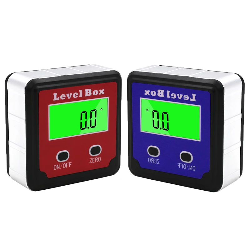 1 шт. Высокая точность цифровой транспортир уровень коробка Инклинометр угломер