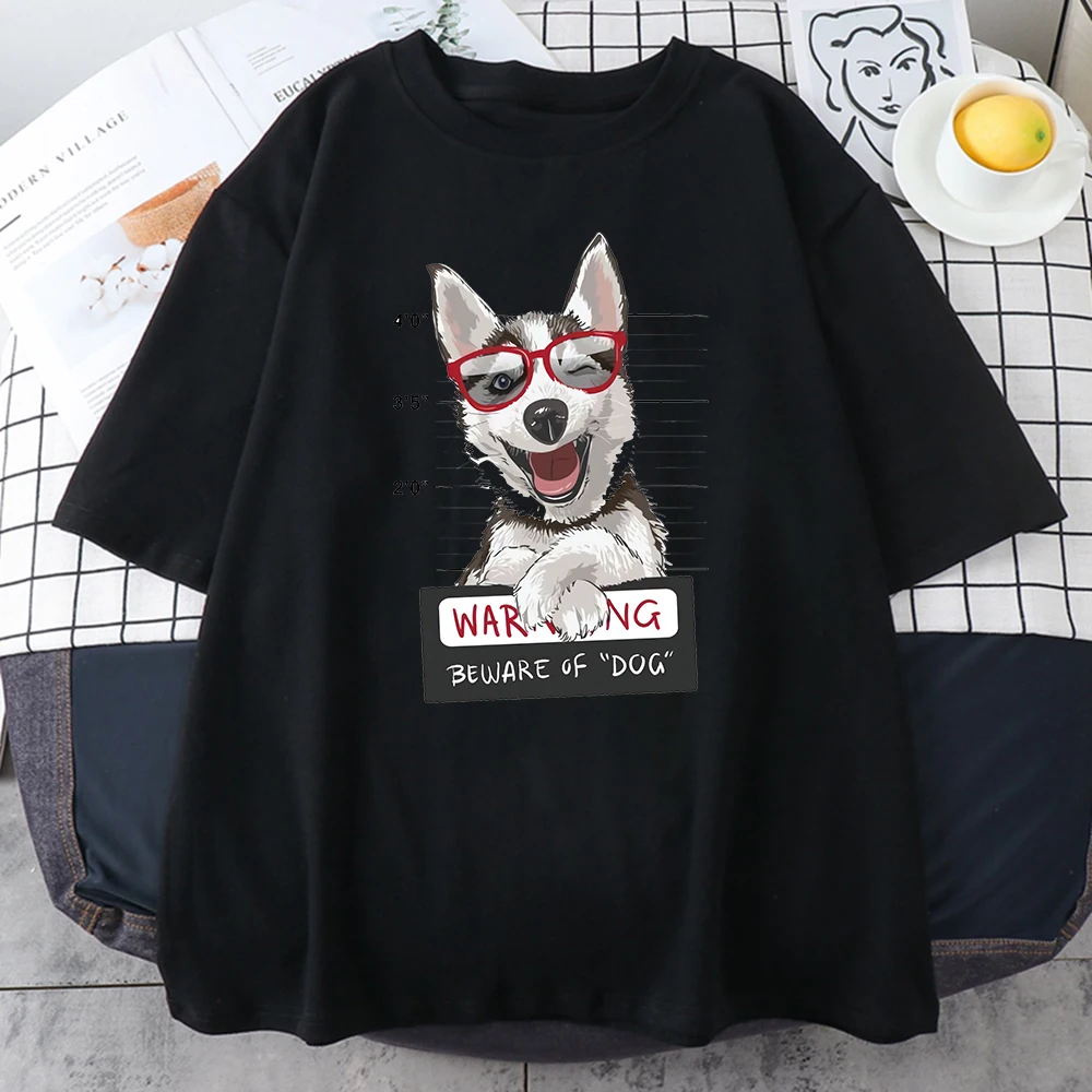 

Футболка мужская оверсайз с принтом «Giggle Dog»