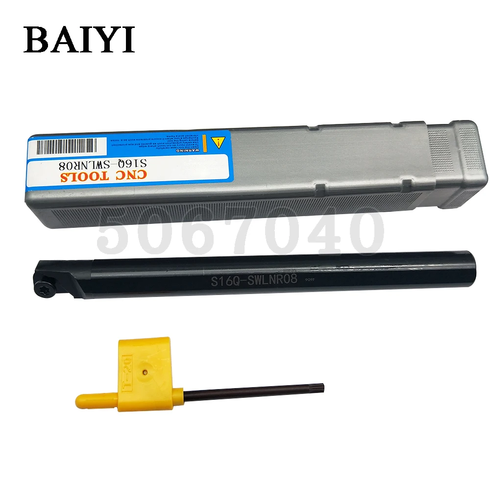 

S16Q-SWLNR08 Internal Turning Lathe Tool Holder use WNMG08 Carbide Inserts