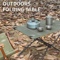 outdoor camping table portable foldable desk furniture tables bed ultralight climbing aluminium hiking computer folding pic s3r4