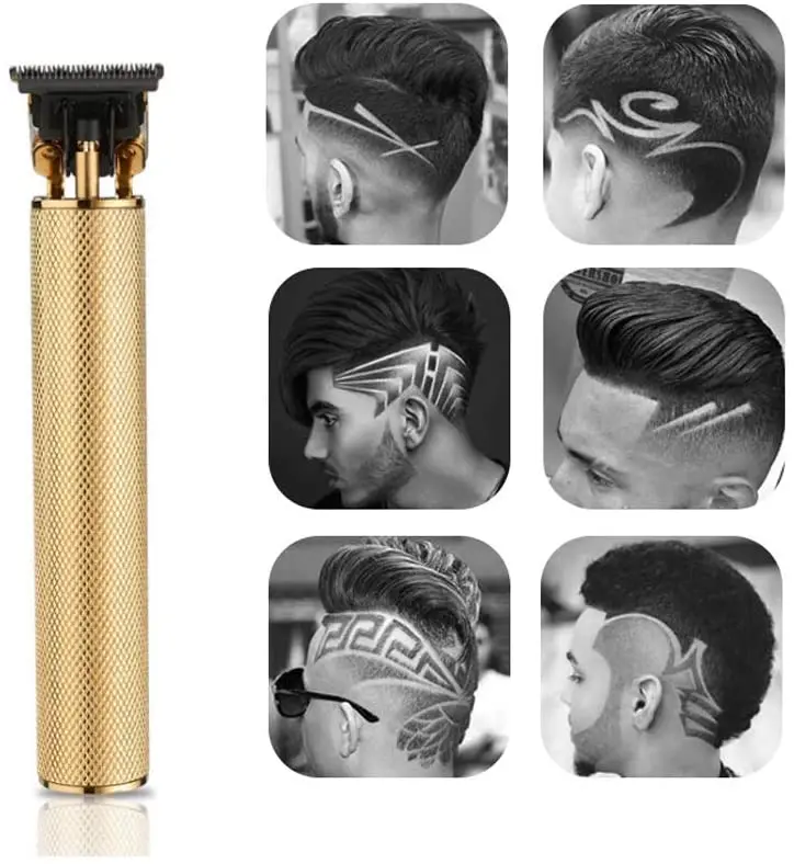 Kemei Pro Li T-Outliner Skelet Zware Hitter беспроводной триммер Mannen 0 мм Kaalhoofdige Tondeuse Afwerking Haar Snijmachine