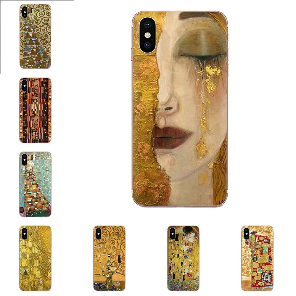 Мобильный телефон чехол для телефона картина Густава Климта Galaxy J1 J2 J3 J330 J4 J5 J6 J7 J730