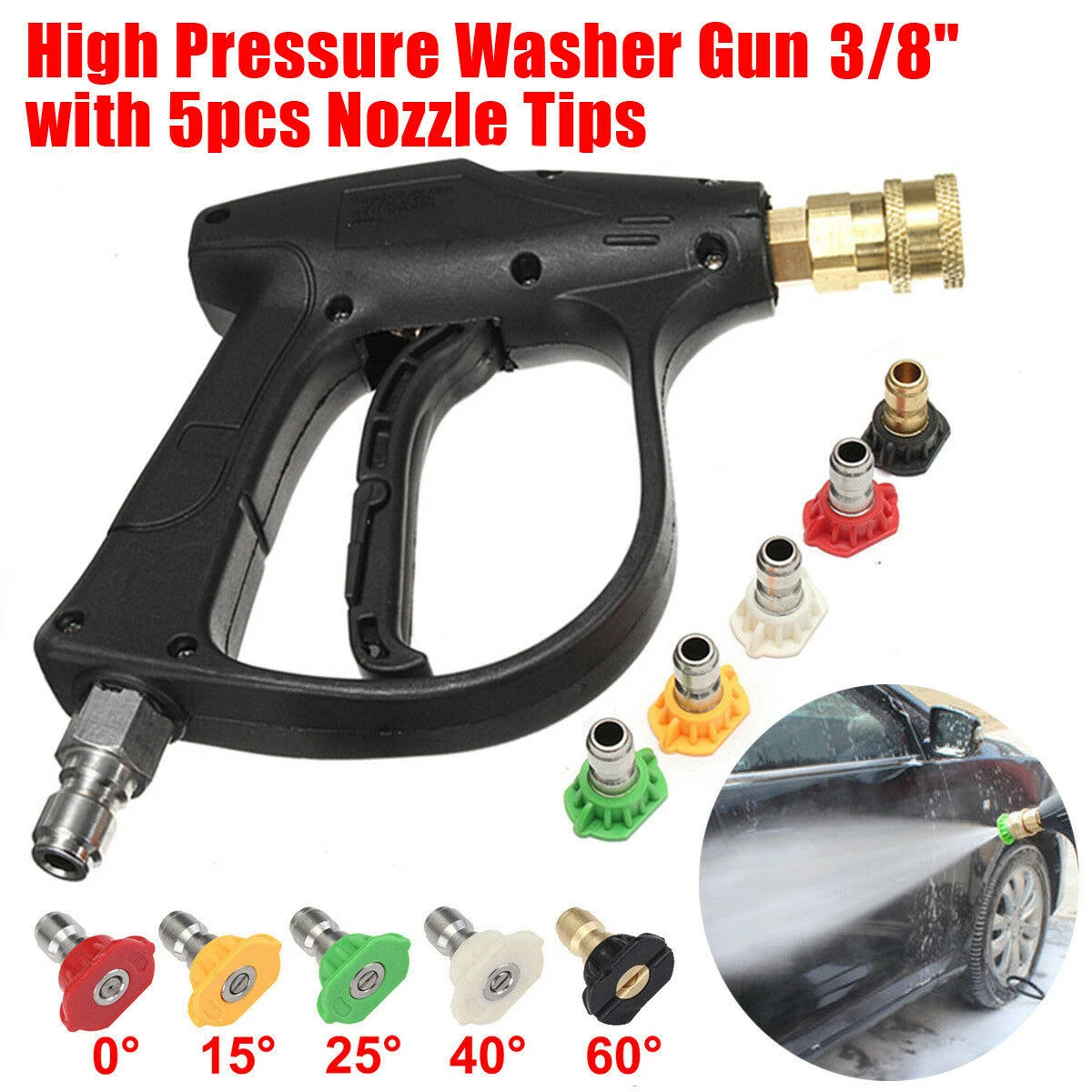 

NEW Pressure Washer Quick Release Gun & Lance Wash Nozzles To Fit Stihl/Nilfisk