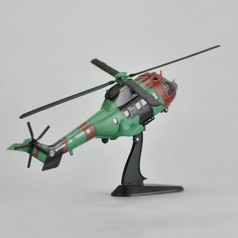 Около 25 5 см 1/72 масштаб Франция AS532 атака Кугар Супер вертолет Millitary модель