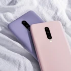 Оригинальные чехлы из жидкого силикона для телефона Oneplus 6 6T 5 5T 8 T 8 T Роскошный чехол One Plus 7 Pro Бампер Oneplus8 7Pro 7T защита