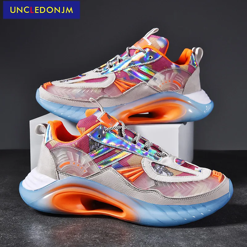 

UNCLEDONJM Fashion sneakers men shoes men casual shoes 2021 men designer shoes Street wear shoes for men drop shipping 6618