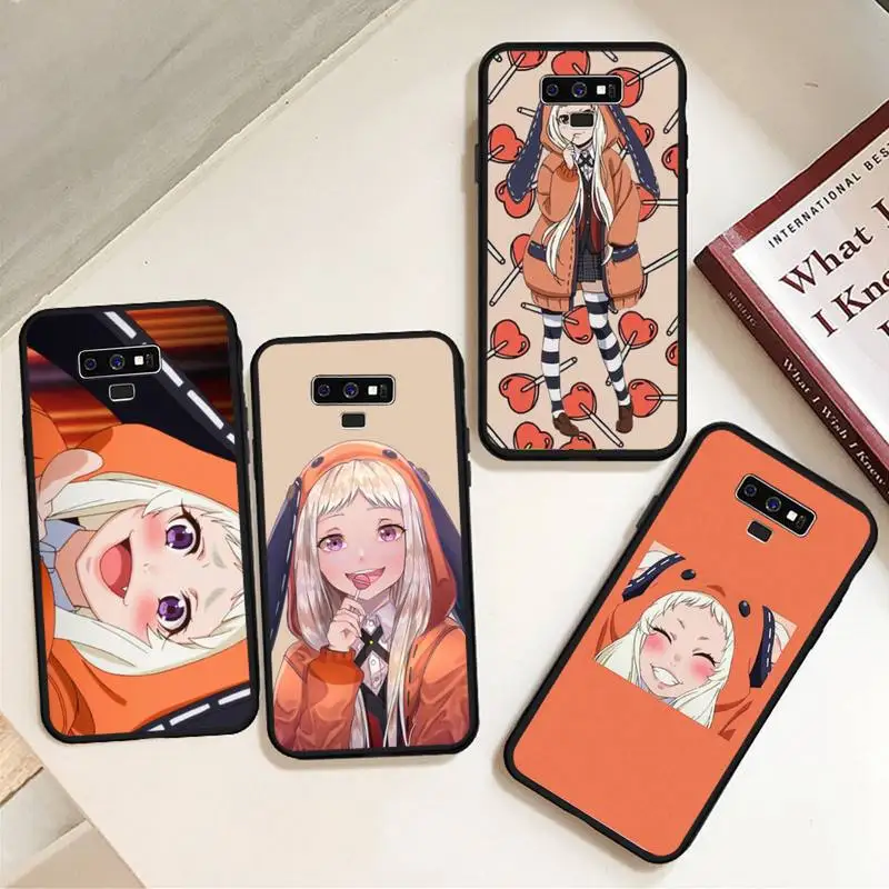 

Crazy Excitement anime Kakegurui Runa Phone Case For Samsung A50 A51 A71 A20E A20S S10 S20 S21 S30 Plus ultra 5G M11 funda cover