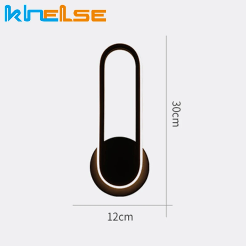 

Nordic Simple Gold LED Wall Lamp Modern Adjustable Lighting Bar Restaurant Living Room Porch Wall Lamps Corridor Decor