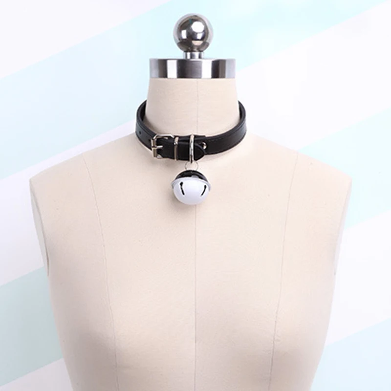 Сексуальный готический чокер ручной работы в стиле Харадзюку поводок-цепочка