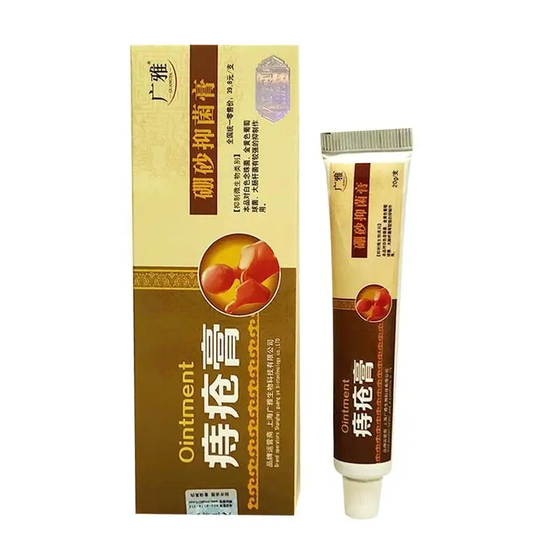 Chinese Patch Hua Tuo Hemorrhoids Ointment Sterilize Internal Piles External Anal Fissure Therapy Health Products | Красота и