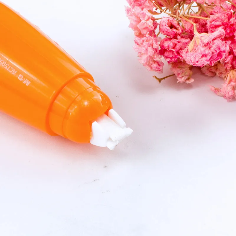 1 шт. Kawaii Корректирующая лента мультфильм морковь баклажаны для детей начальной