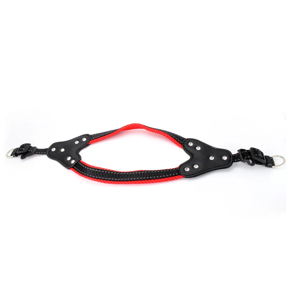 

Diamond chest straps small large reflective vest explosion-proof blunt chest back mesh cloth NingLong chest back