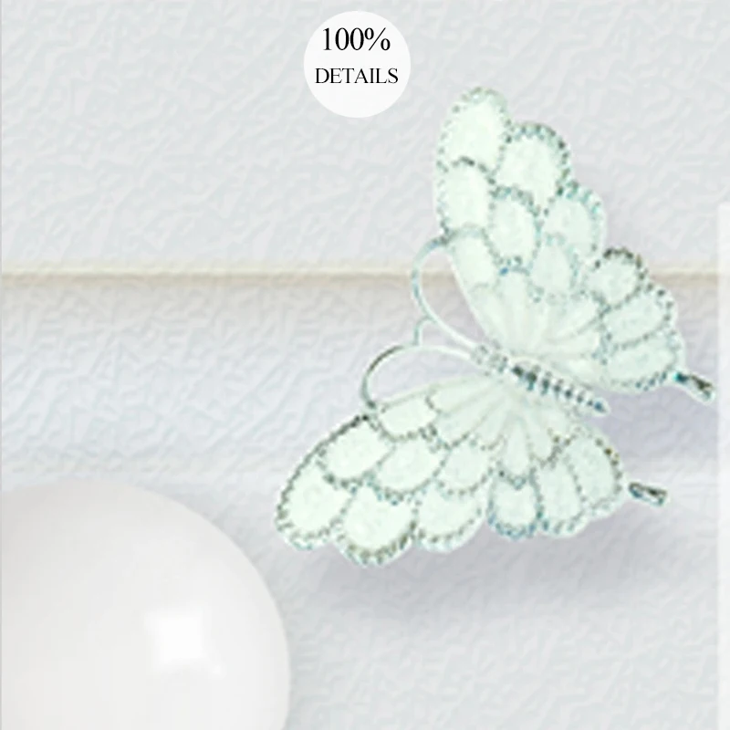 3D фото на заказ настенная бумага с жемчугом бабочкой домашний интерьер красивая