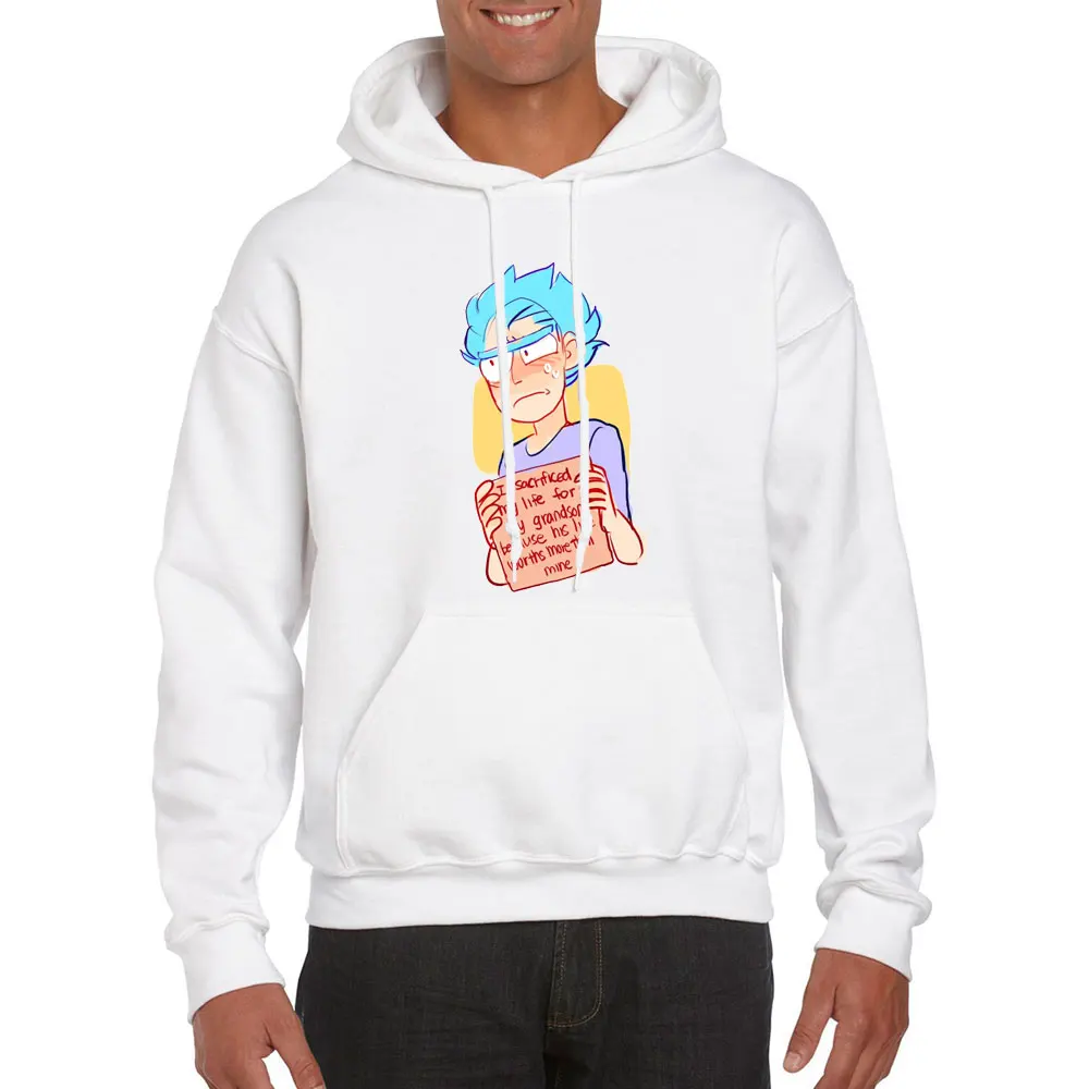 Модная толстовка с капюшоном для мужчин и женщин стильная белого цвета принтом