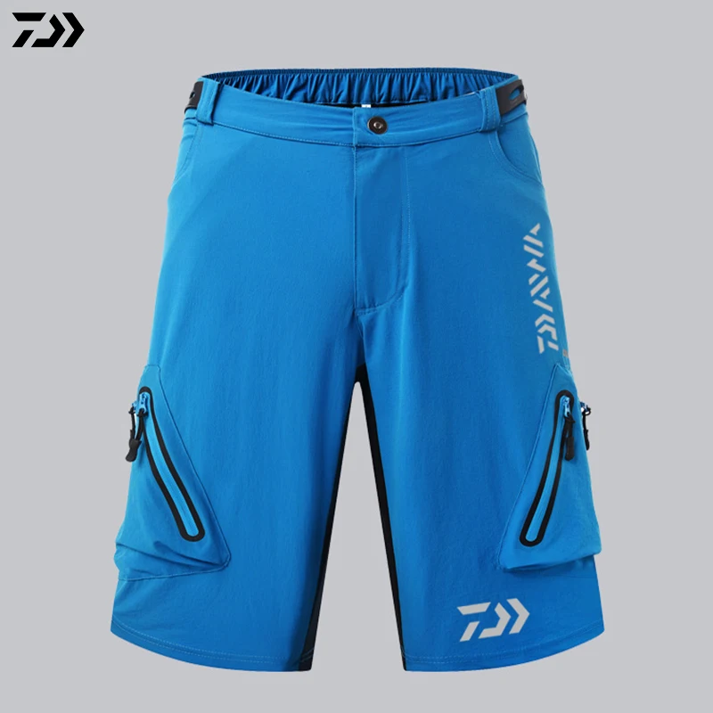 Daiwa шорты летние водонепроницаемые мужские Рыболовные костюмы дышащие уличные спортивные шорты с карманами рыболовные шорты