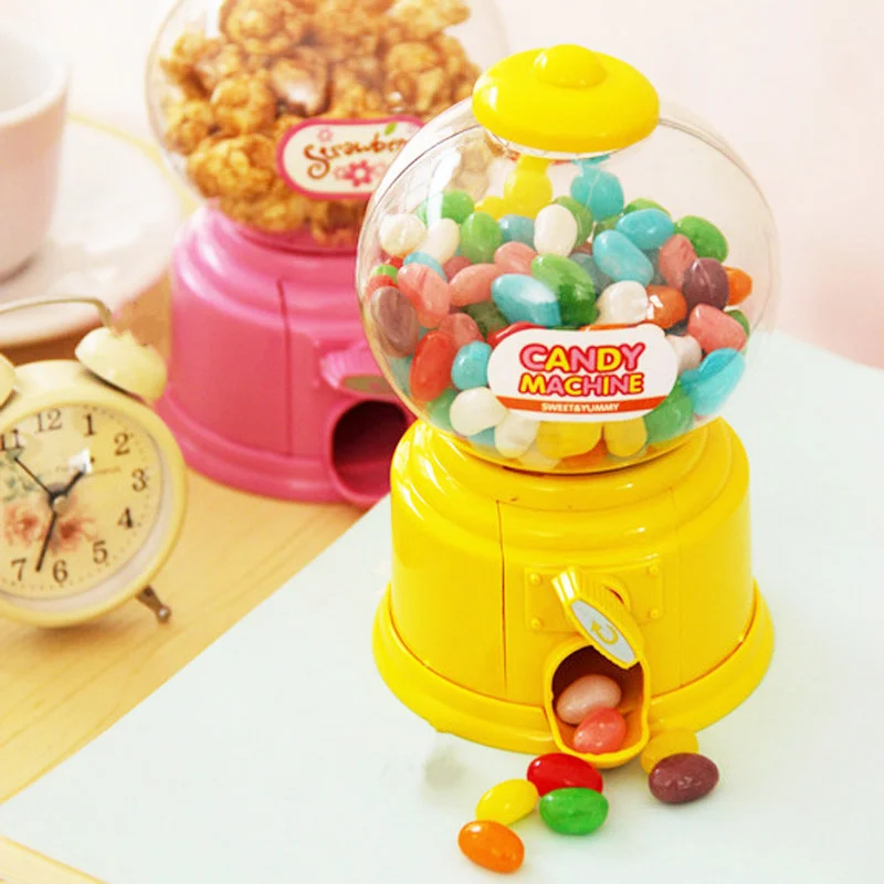 

Korean Vending Sweets Candy Machine Piggy Bank Deposit Box Children's Money Saving Bank Alcancia Piggy Kids Lovers Gift