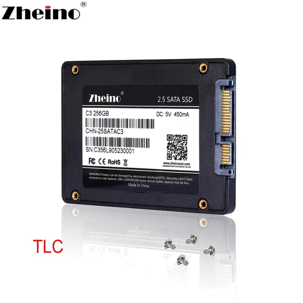 Zheino 2,5 SATAIII SSD 60 ГБ 120 ГБ 240 ГБ 480 ГБ 128 ГБ 256 ГБ 512 ГБ 6 ГБ/сек. Внутренний твердотельный диск для настольного ноутбука