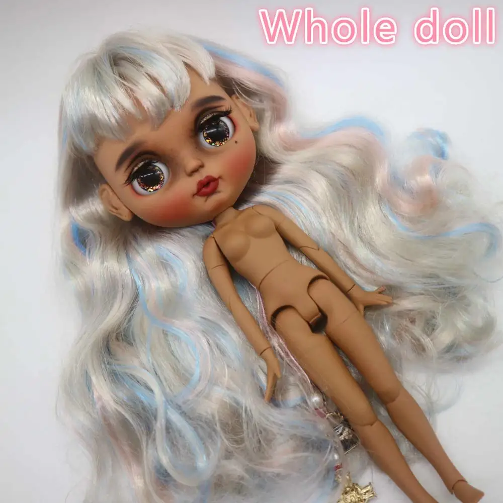 Doll in joint body Предпродажа изготовление на заказ кукла DIY Обнаженная blyth кукла 20190911 - Цвет: Doll in joint body