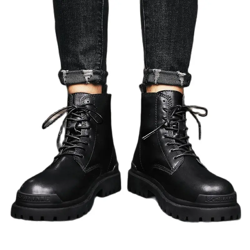 

Lcxmnd Golden standard men's Martin boots in autumn and winter