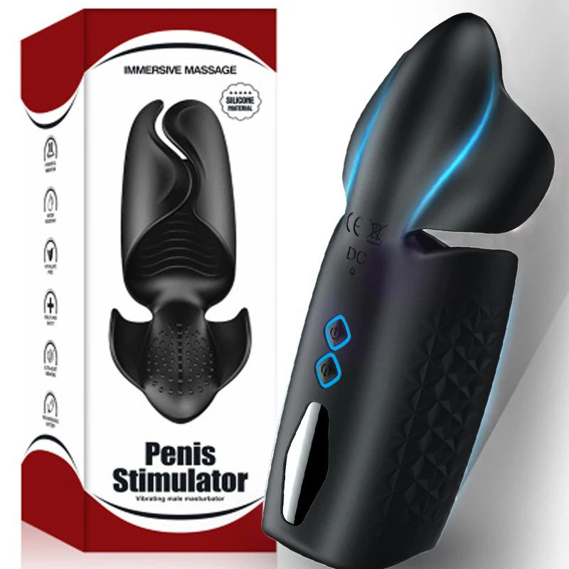 Мощный 10 скоростной насос для пениса секс игрушки взрослых Мужской мастурбатор