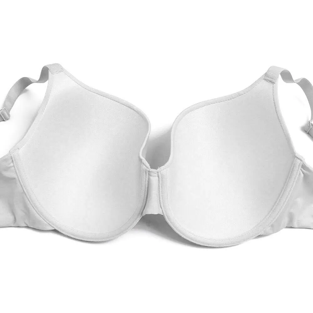 White bra big size 75 80 85 90 95 100 105 110 C D E F G H cup bras for women comfortable quality thin push up | Женская одежда