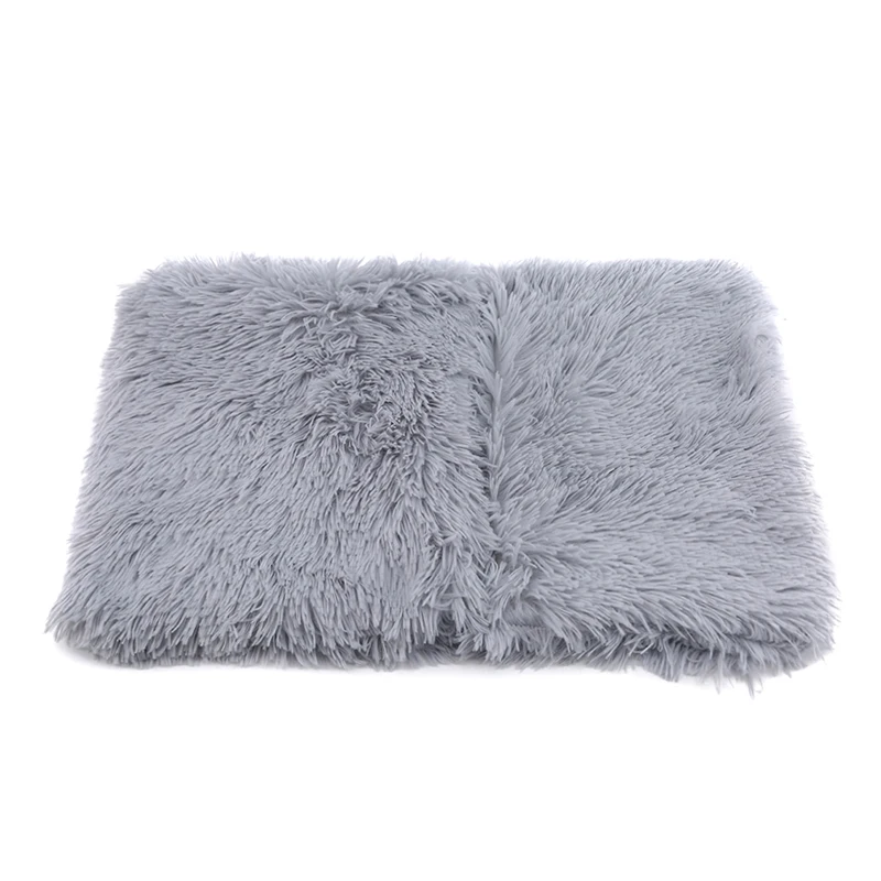 Удлиненном плюше Кота собаки любимчика кровать одеяла пушистые успокаивающий