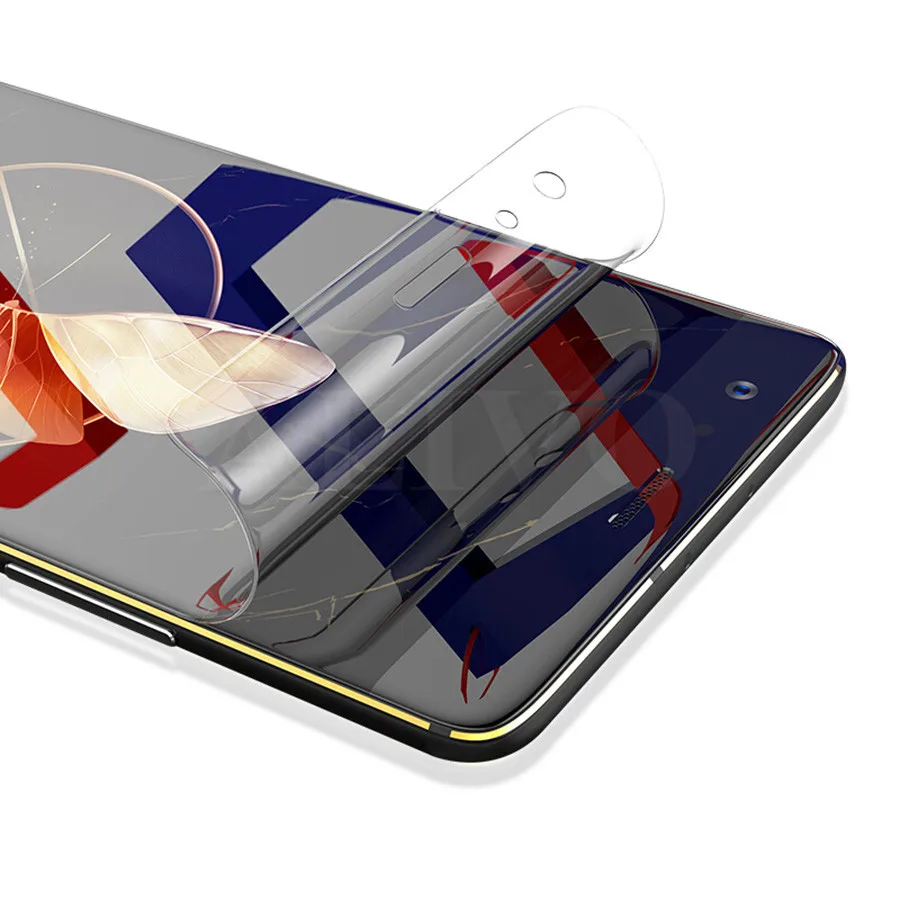 Передняя Мягкая силиконовая Гидрогелевая наклейка 20D Защитная пленка для экрана