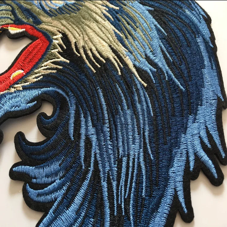 1 Набор/3 шт Волчья Голова аппликация Одежда Вышивка патч ткань клейкая наклейка