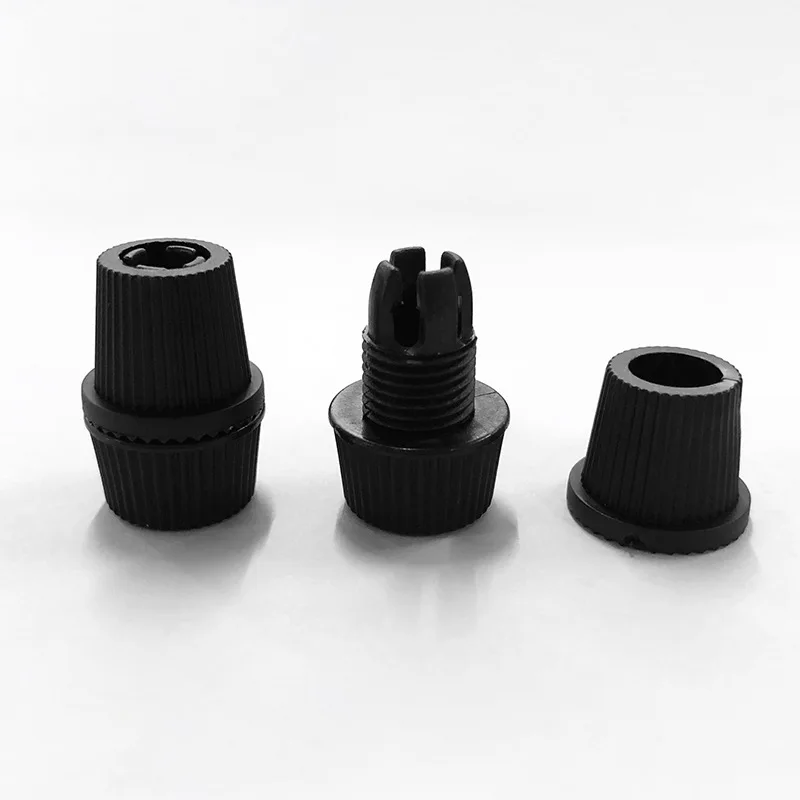 10 шт./100 шт. внутренними зубьями пластиковый кабельный чулок зажим провод шнур