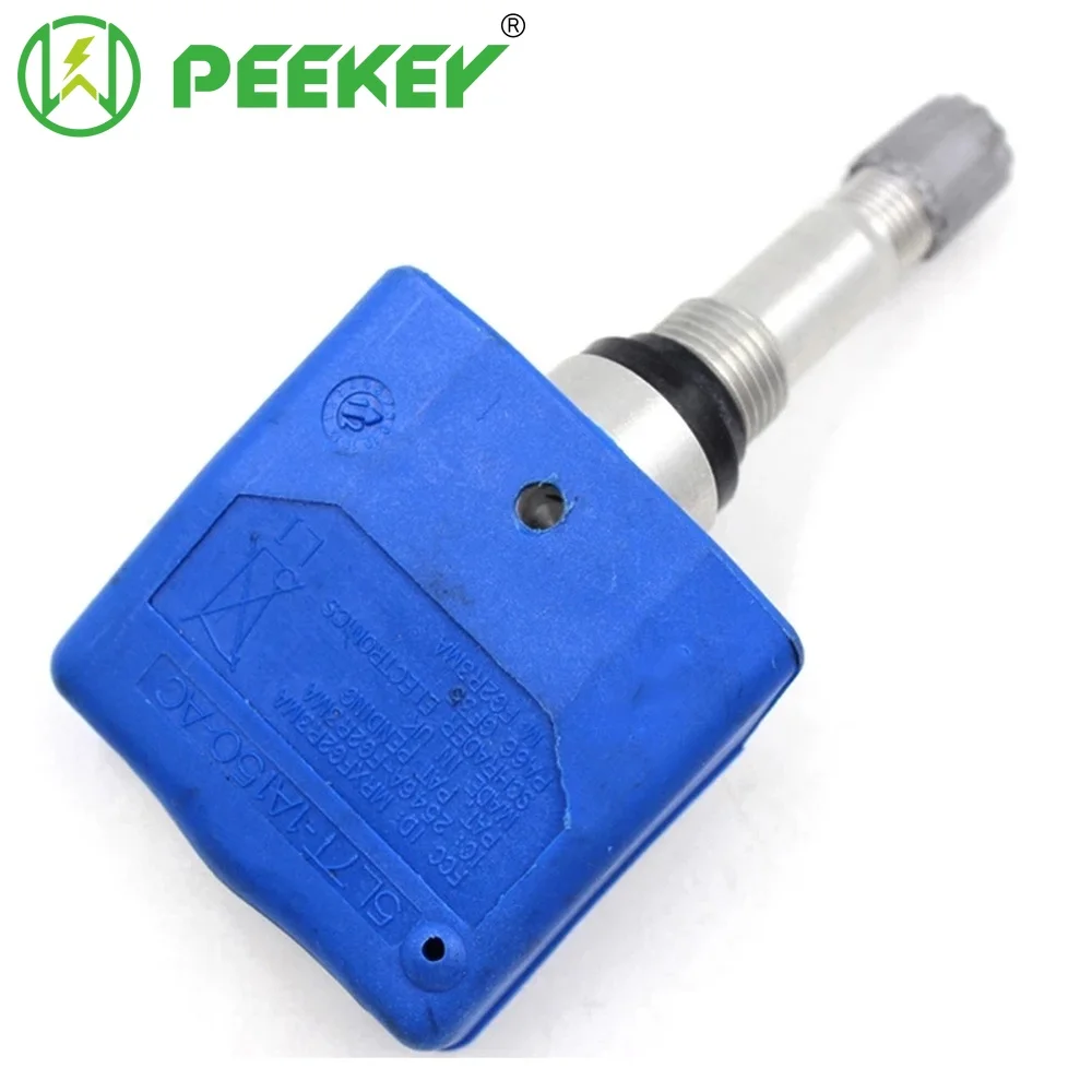 

PEEKEY 4pcs/lot Schrader TPMS Tire Pressure Sensor Valve Stem Transmitter TPMS for Ford Lincoln 2005-2006 5L7T-1A150-AC 315MHz