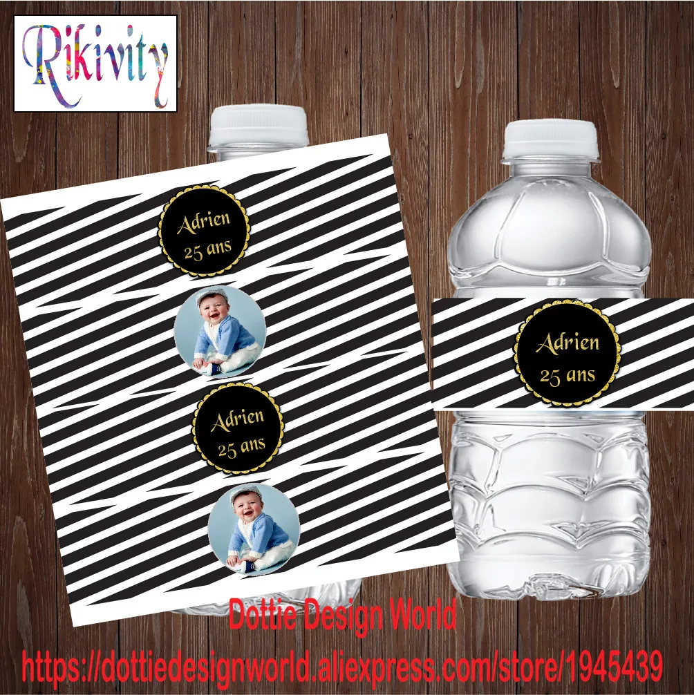 20 шт. наклейки для бутылок с водой|Украшения своими руками вечеринки| |