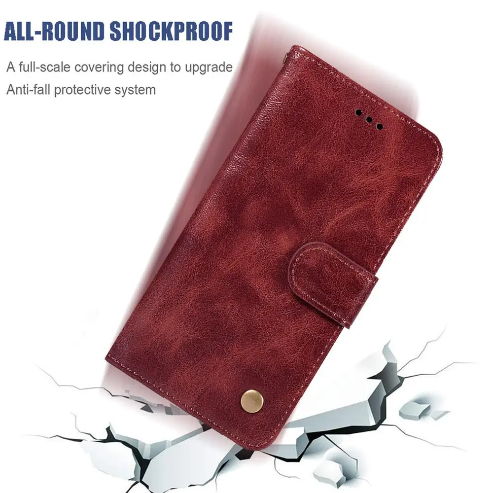 Чехол кошелек для Redmi Y1S2 Y2 Y3 Note 4 4x5 5A A2 6Lite 7 7S Prime Pro Plus с откидной крышкой