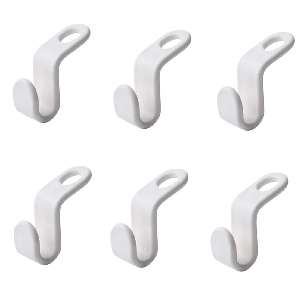 Вешалка для гардероба Многофункциональный пластиковый крючок одежды компактная