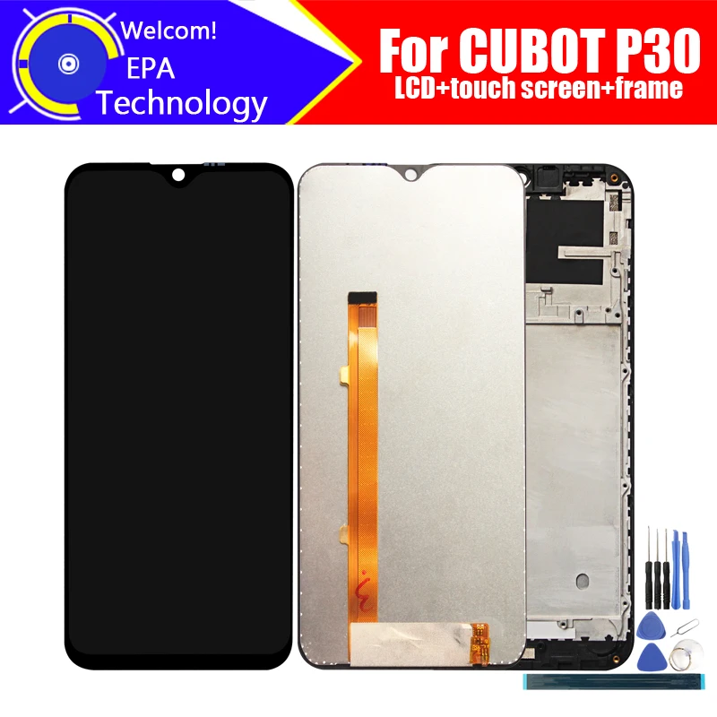 6 3-дюймовый CUBOT P30 ЖК-экран оригинальный новый протестированный