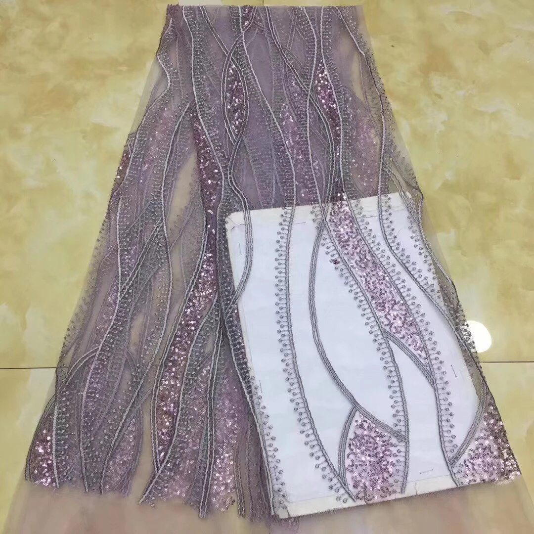 Новинка 2020 французская нигерийская кружевная ткань высококачественный тюль