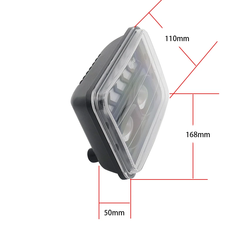 4 шт х 4X6 &quotсветодиодный лампы для передних фар грузового автомобиля daf H4 H13 120/132 T400