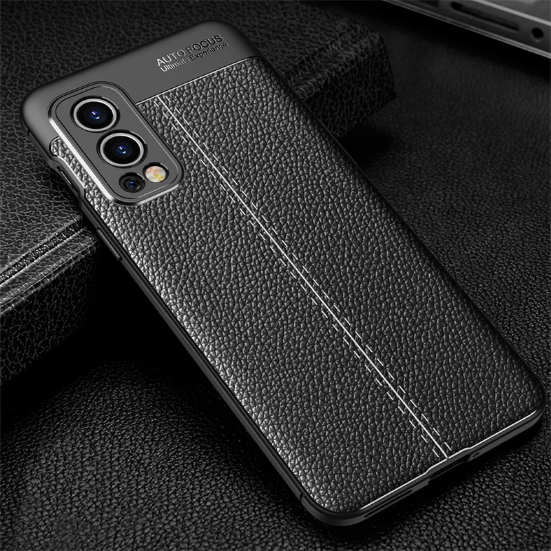 for oneplus nord 2 5g case for oneplus nord 2 5g bumper rubber housings leather silicon back case for oneplus nord 2 5g cover free global shipping