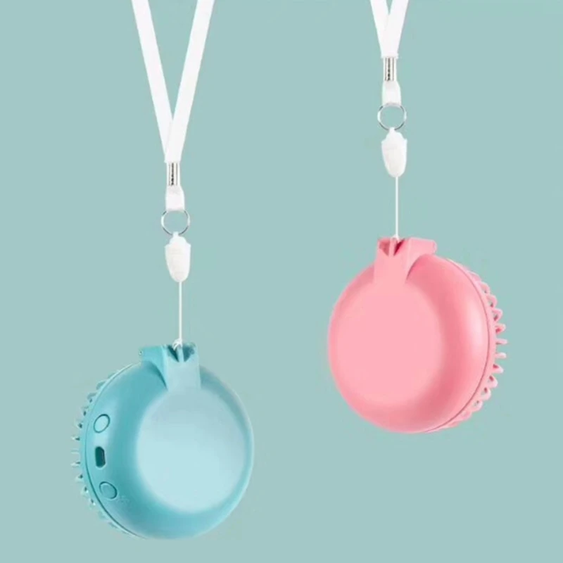 

Summer Creative with Mirror USB Charging Mini Handheld Folding Small Fan Portable Convenient