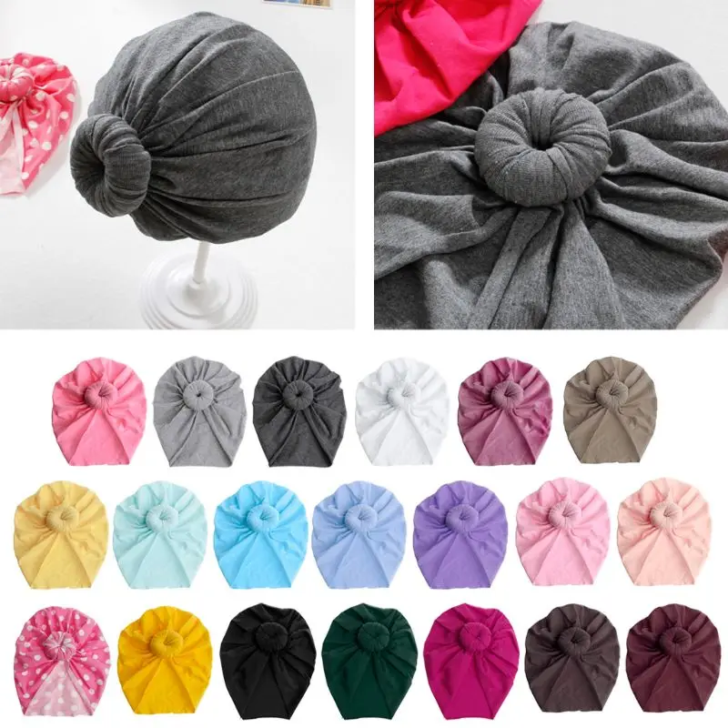 

Детская чалма Топ узел шляпа Дети для мальчиков и девочек Индии шапка красивые мягкие носки для новорожденных Головные уборы Подставки для ...