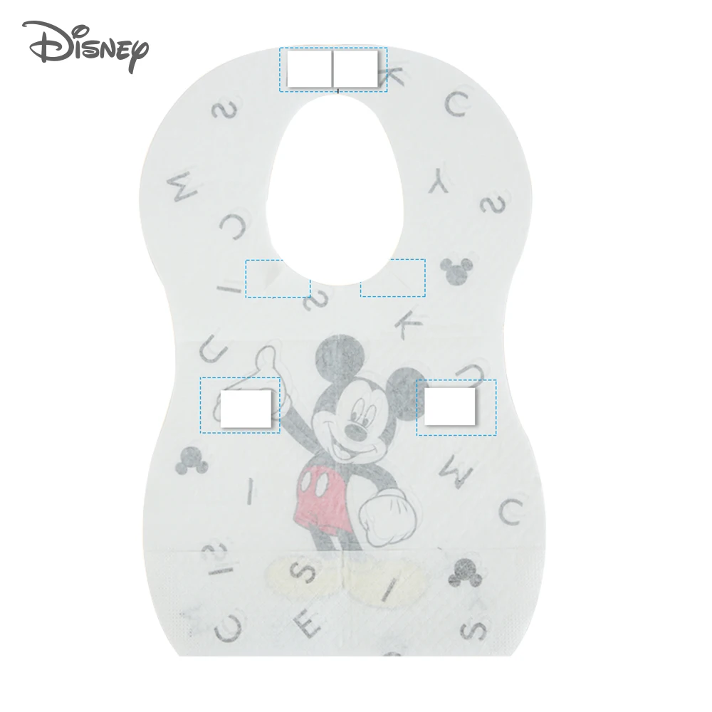 Слюнявчик Еду ребенка из мультфильма Disney водонепроницаемый супермягкий детский