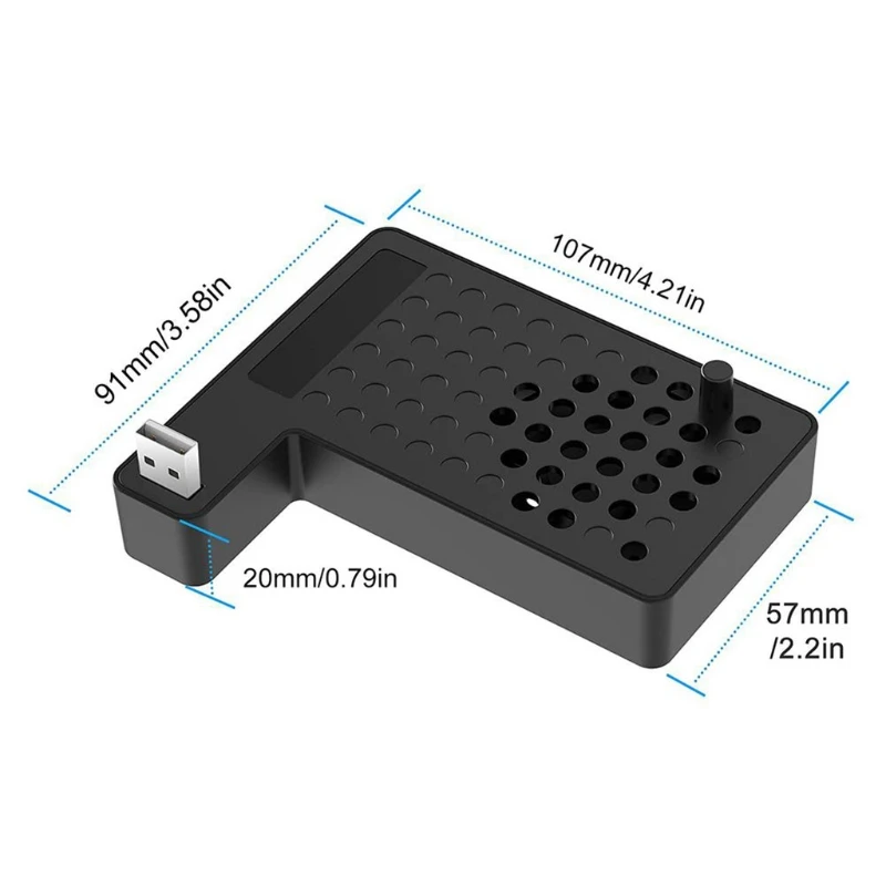Вентилятор охлаждения консоли USB 2 0 гнездовой порт кулер совместимый с-Xbox серии X