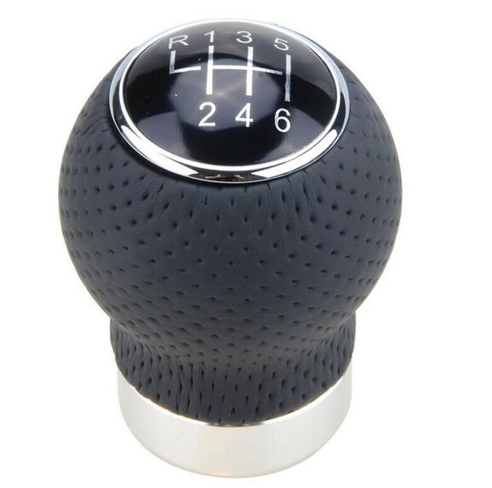 Универсальный ручной 6-Скоростной автомобильный кожаный рычаг переключения