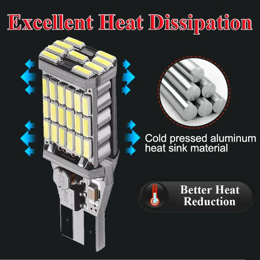 2 предмета светодиодный фонарь светильник s T15 W5W 912 921 906 904 902 W16W розетки встроенный