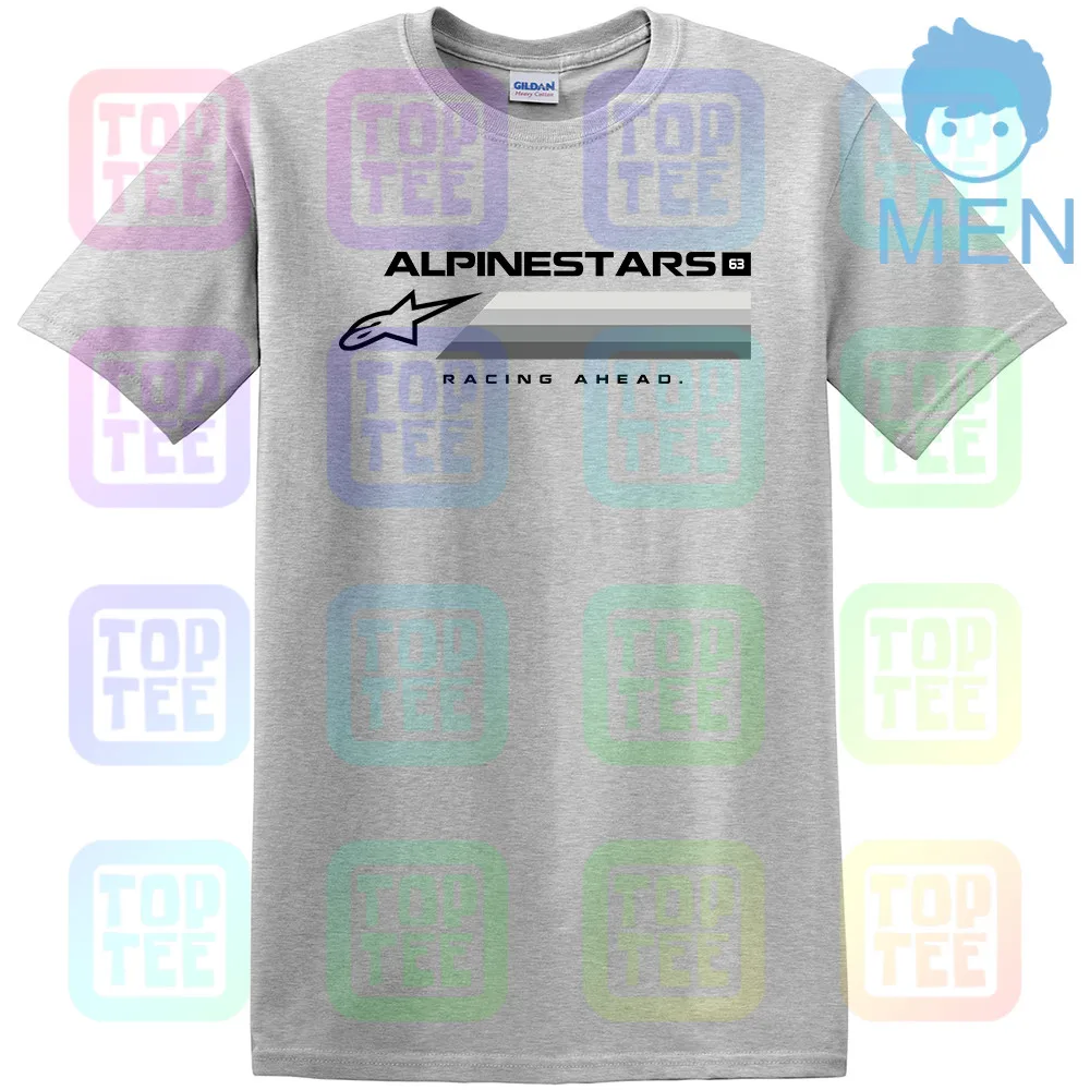 MEN-GRAY Alpine Star футболка с коротким рукавом для взрослых, черная, все размеры - Цвет: MEN-GRAY